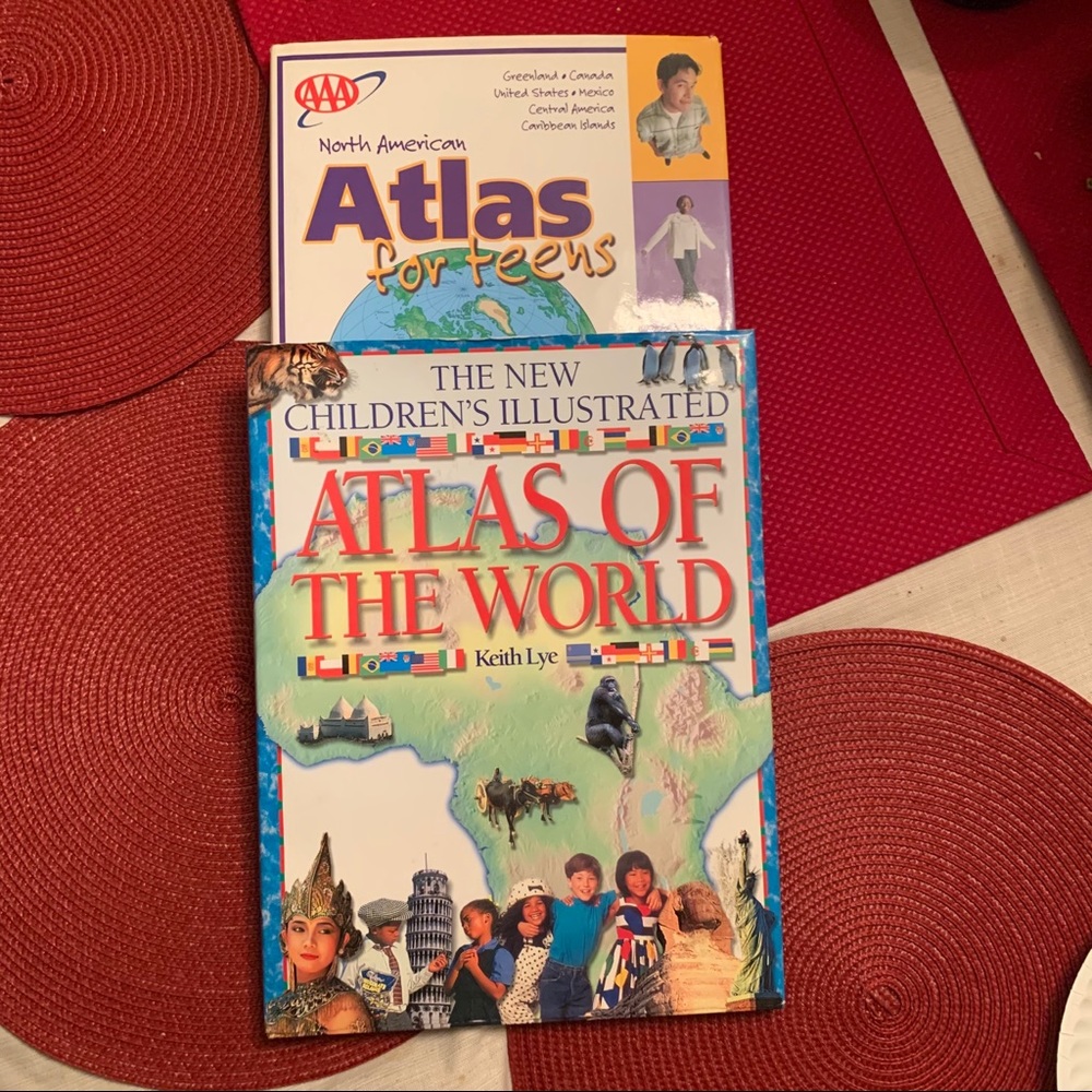 Atlas for Teens + Children's Atlas of the World